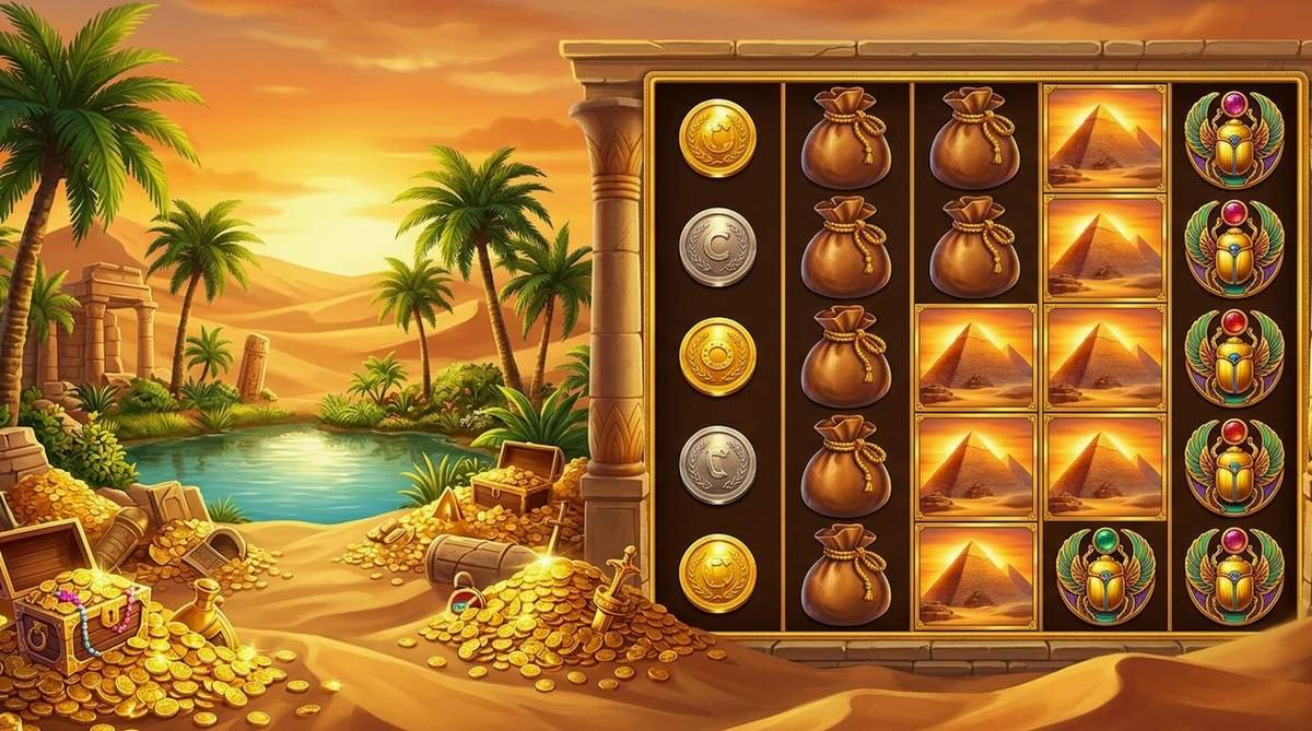 Sahara Riches: Cash Collect
